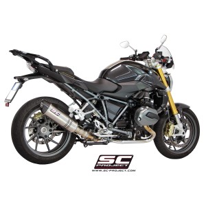 SC Project para BMW R 1200 R (2015 - 2016) - RS - Escape Oval titanio