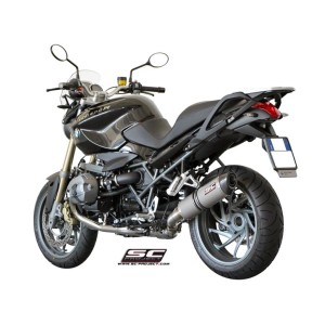 SC Project para BMW R 1200 R (2011 - 2014) - Escape Oval titanio