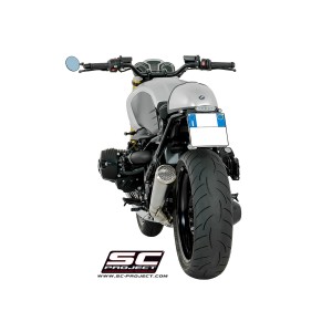 SC Project para BMW R NINE T (2014 - 2016) - Escape Conico 70s acero inoxidable