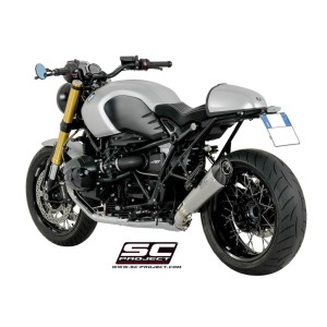 SC Project para BMW R NINE T (2014 - 2016) - Escape Conic titanio