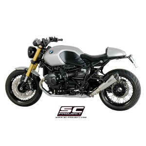 SC Project para BMW R NINE T (2014 - 2016) - Escape Conic titanio
