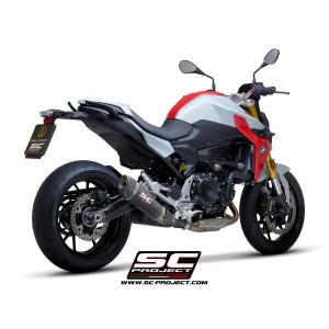 SC Project para BMW F 900 R (2025 - 2026) - Escape Conic carbono