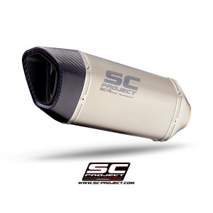 SC Project para BMW F 900 R (2020 - 2024) - Escape SC1-R titanio