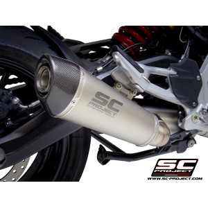 SC Project para BMW F 900 R (2020 - 2024) - Escape Conic titanio