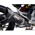 SC Project para BMW F 900 XR (2025 - 2026) - Escape SC1-R carbono