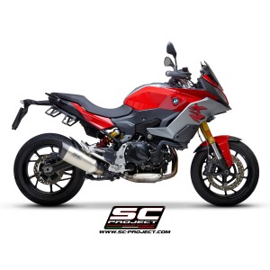 SC Project para BMW F 900 XR (2025 - 2026) - Escape SC1-R titanio