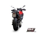SC Project para BMW F 900 XR (2020 - 2024) - Escape Conic titanio
