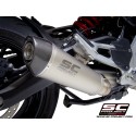 SC Project para BMW F 900 XR (2020 - 2024) - Escape Conic titanio