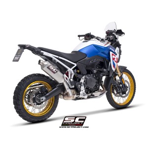 SC Project para BMW F 900 GS (2024 - 2026) - Escape Rally Raid titanio