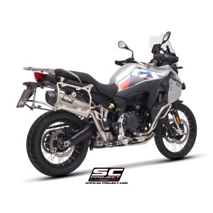 SC Project para BMW F 900 GS ADVENTURE (2024 - 2026) - Escape X-Plorer II GT titanio