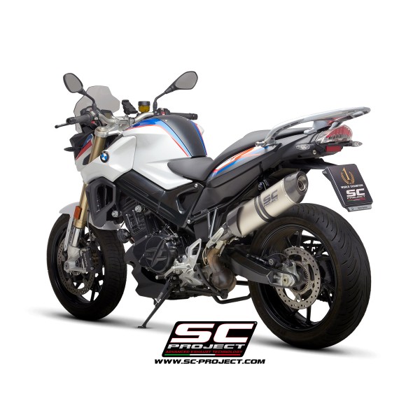 SC Project para BMW F 800 R (2017 - 2020) - Escape Oval titanio