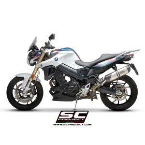 SC Project para BMW F 800 R (2017 - 2020) - Escape Oval titanio