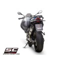SC Project para BMW F 800 R (2017 - 2020) - Escape Oval titanio