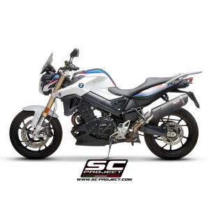 SC Project para BMW F 800 R (2009 - 2016) - Escape Oval carbono