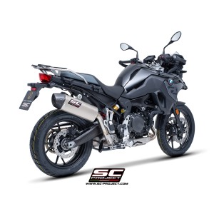 SC Project para BMW F 800 GS (2024 - 2026) - Escape X-Plorer II GT titanio