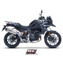 SC Project para BMW F 800 GS (2024 - 2026) - Escape X-Plorer II GT titanio