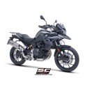 SC Project para BMW F 800 GS (2024 - 2026) - Escape X-Plorer II GT titanio