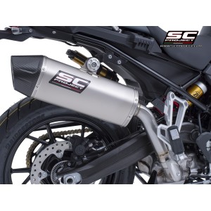 SC Project para BMW F 800 GS (2024 - 2026) - Escape X-Plorer II GT titanio