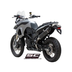 SC Project para BMW F 650 GS (2008 - 2012) - Escape Oval carbono