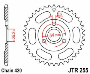 JT SPROCKETS Rear Sprocket...