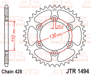 Corona JT SPROCKETS acero...