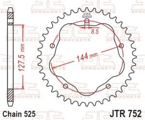Corona JT SPROCKETS acero...