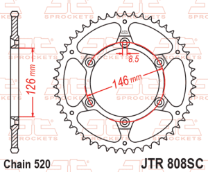 Corona JT 808 de acero con...