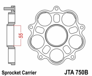 Portacoronas JT750B JTA750B