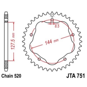 Corona JT 751 de aluminio...