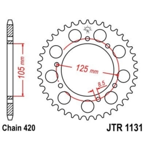 Corona JT SPROCKETS acero...
