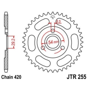 Corona JT 255 de acero con...