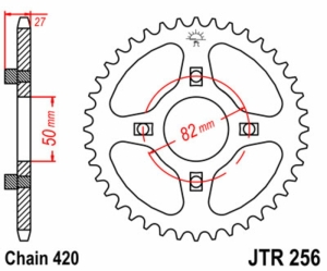 Corona JT 256 de acero con...
