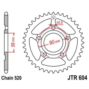 Corona JT 604 de acero con...