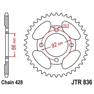 Corona JT 836 de acero con...