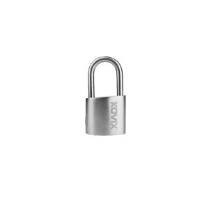 (KPQ-10) CANDADO CON ALARMA KOVIX KPQ 10 mm ACERO INOXIDABLE