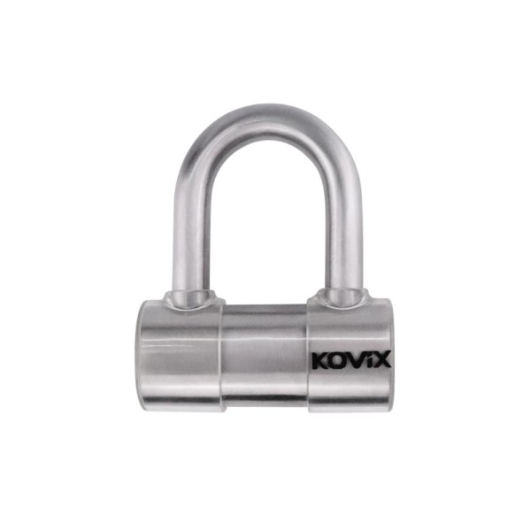 (KHS-16) CANDADO MINI-U KOVIX KHS 16mm ACERO INOXIDABLE ENDURECIDO