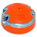 (KGA-FO) ANCLAJE DE SUELO COLOR NARANJA FLUOR