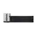 (KFQ-85) ANTIRROBO PLEGABLE ACERO INOXIDABLE CON ALARMA KOVIX COLOR NEGRO