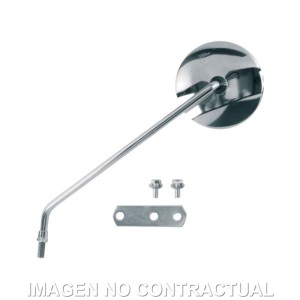 Espejo HERT Cromado Vespa PX 125 Izquierdo