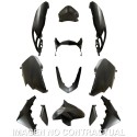 KIT PLASTICOS HERT YAMAHA N-MAX 125 12 PIEZAS NEGRO MATE