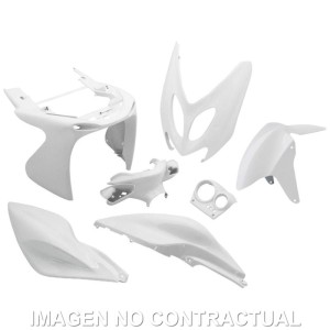 KIT PLASTICOS HERT YAMAHA AEROX BLANCO BRILLO
