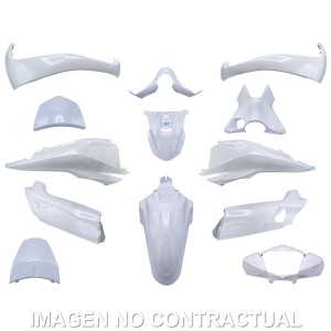 KIT PLASTICOS HERT HONDA SH 125-150 NEGRO