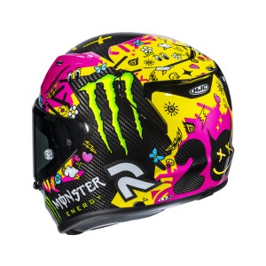 CASCO HJC RPHA 12 CARBON QUARTARARO LE MANS 4 MC8
