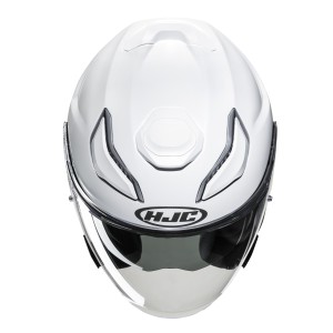 CASCO HJC F31 BLANCO PERLA