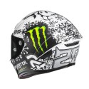 CASCO HJC RPHA 1 V2 CARBON SNOW DIABLO MC10SF
