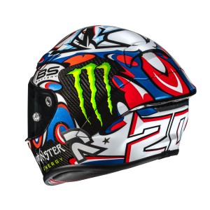 CASCO HJC RPHA 1 V2 CARBON QUARTARARO LE MANS 3 MC21
