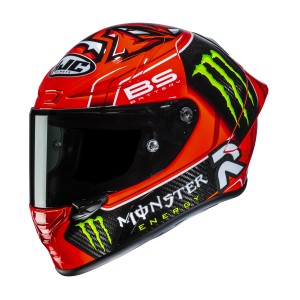 CASCO HJC RPHA 1 V2 CARBON QUARTARARO REPLICA MC1