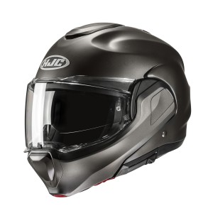 CASCO HJC F100 TITANIO SEMIMATE