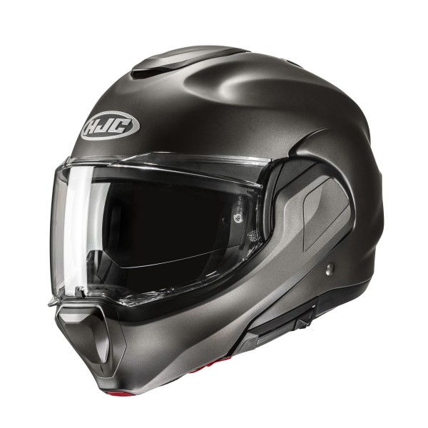 CASCO HJC F100 TITANIO SEMIMATE