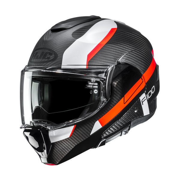 CASCO HJC F100 CARBON ASKAN MC6HSF